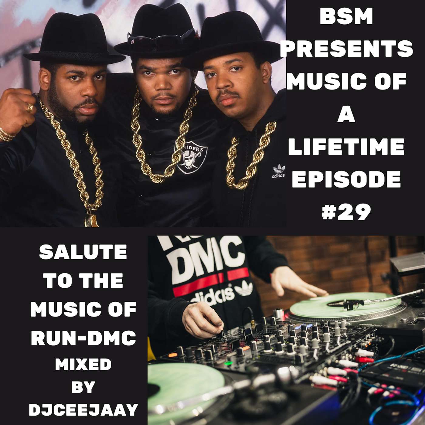 BLAZE MUSIC PRESENTS - EPISODE #29 - MUSIC OF A LIFETIME ENTRY #33 - RUN-DMC & CLASSIC HIP-HOP FROM 1984-1987 episode artwork