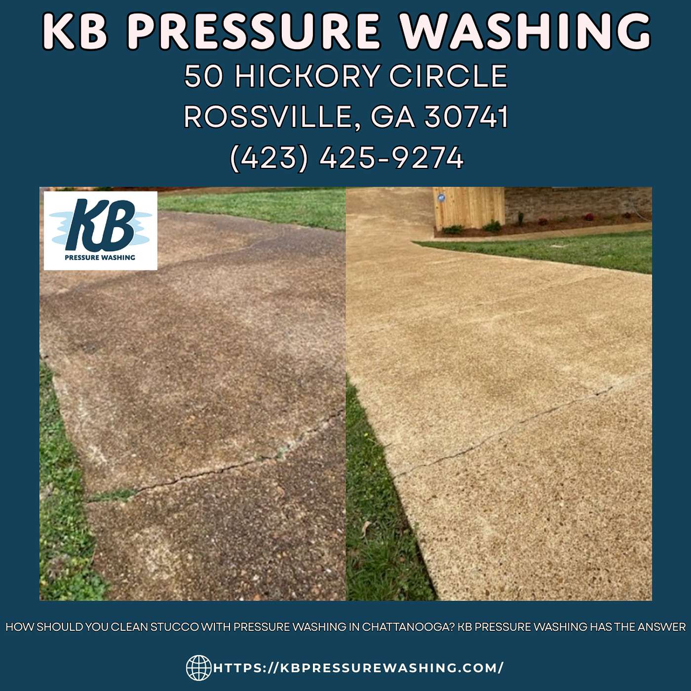 How Should You Clean Stucco With Pressure Washing in Chattanooga? KB Pressure Washing Has the Answer episode artwork