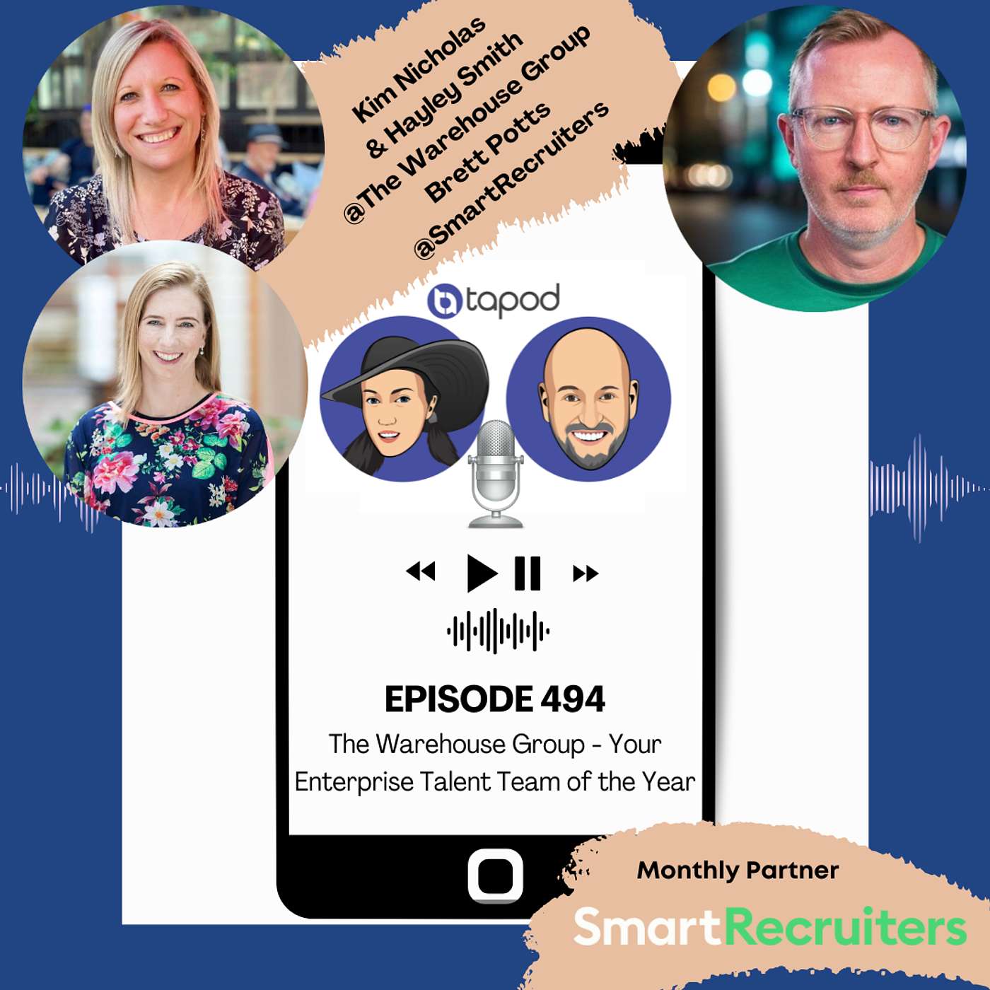 Episode 494 - The Warehouse Group - Your Enterprise Talent Team of the Year!
