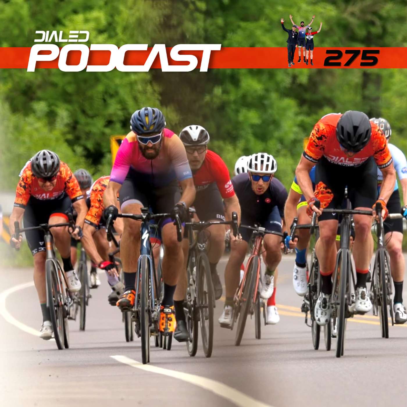 Dialed Podcast 275 - Bike crashes, the ensuing injuries, and how we bounced back. episode artwork
