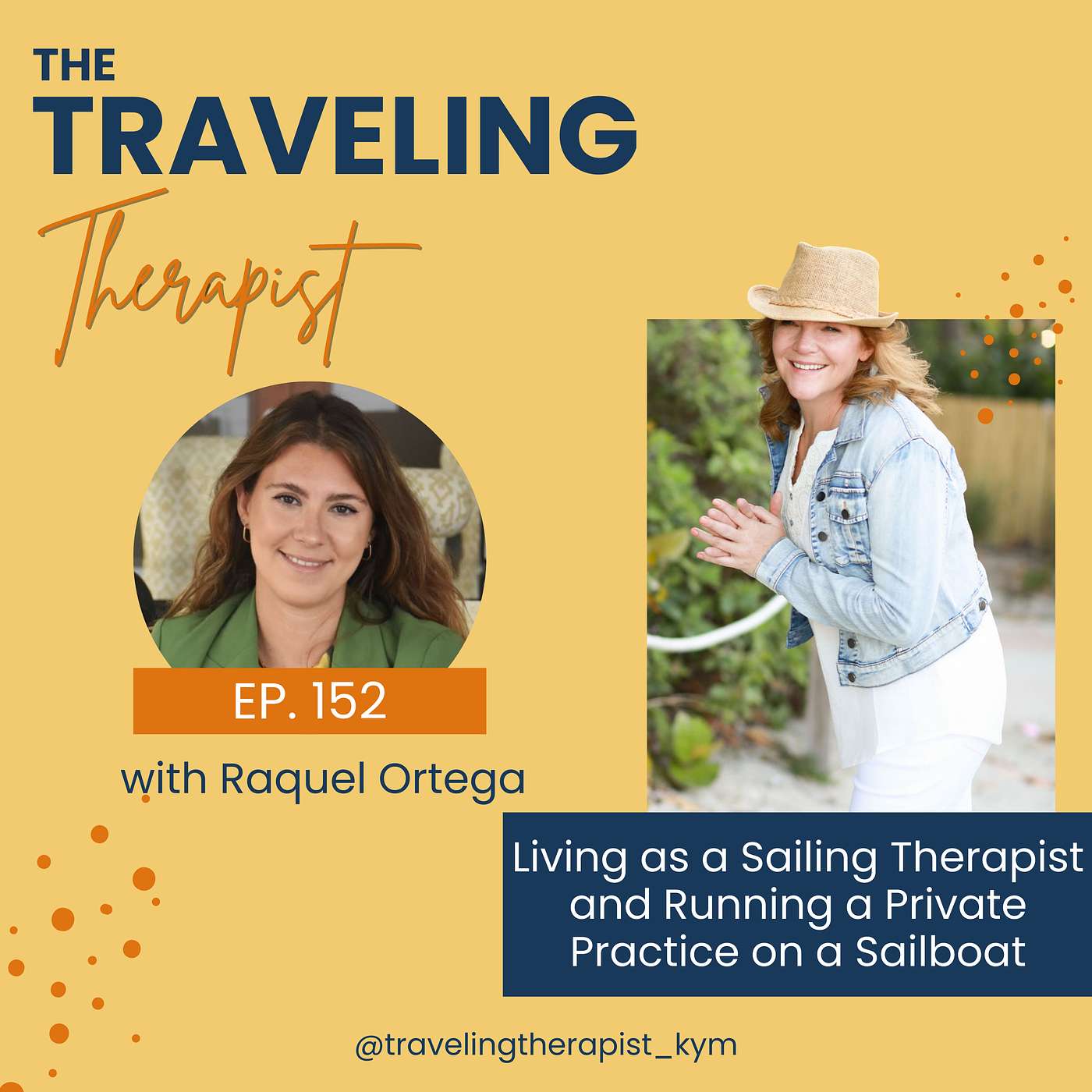 152. Living as a Sailing Therapist and Running a Private Practice on a Sailboat with Raquel Ortega