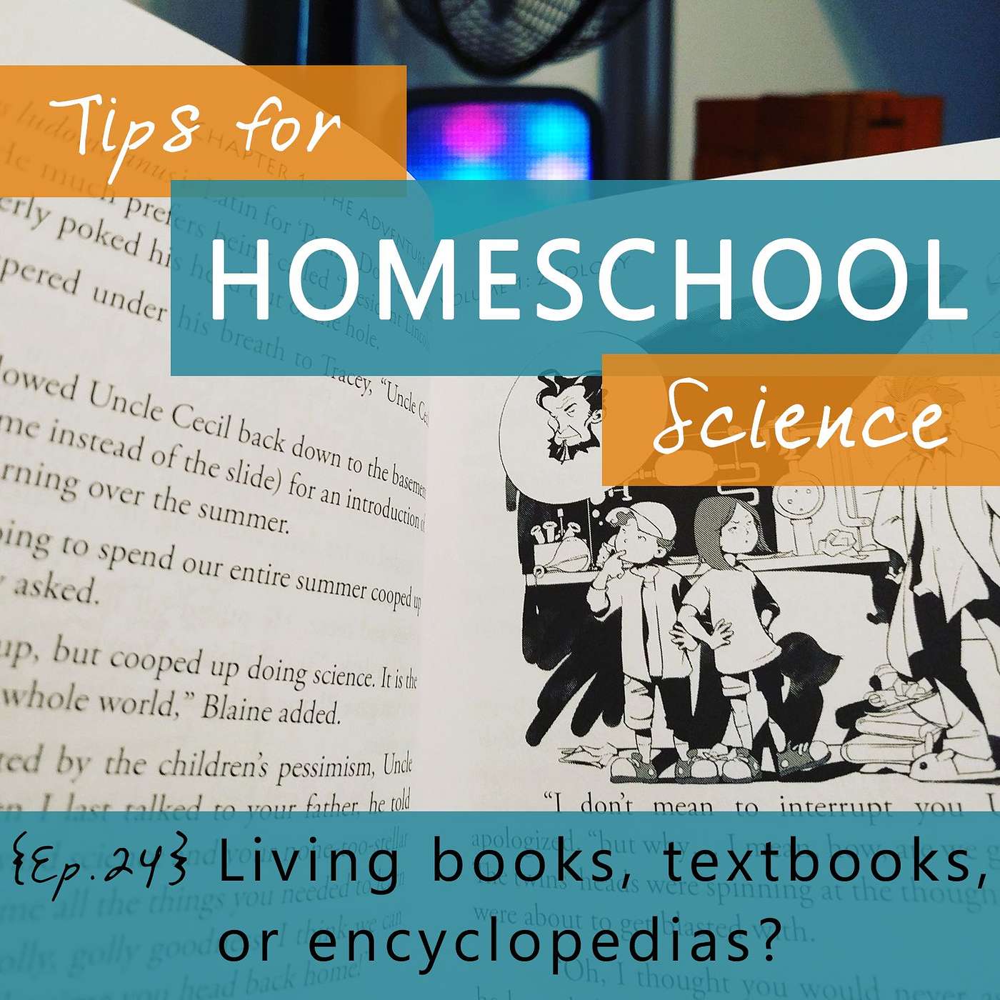 Ep 24 - The second question on everybody's lips: living books, encyclopedias, textbooks? episode artwork