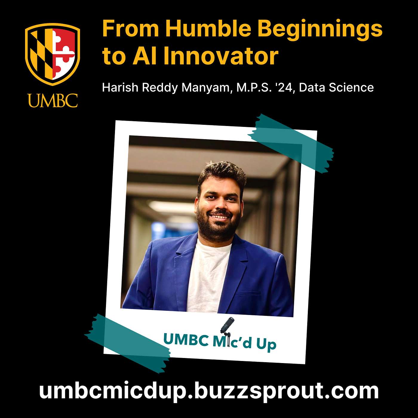 From UMBC to AI Innovation - Harish’s Data Science Success Story