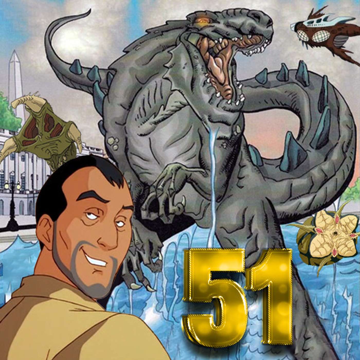 Ep 51: Pizza Rat is Eternal (Godzilla: The Series - Monster Wars)