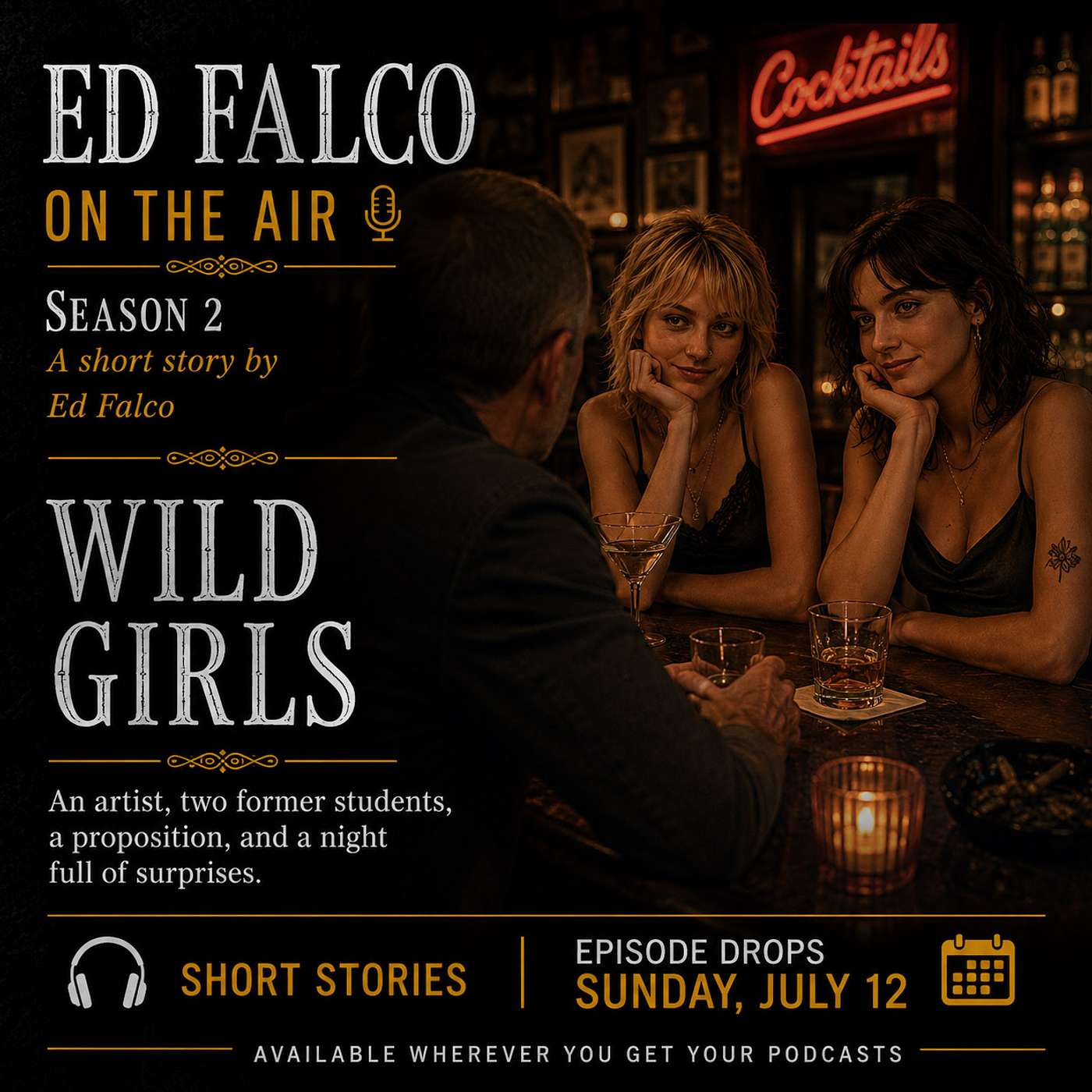 S2E5 "Wild Girls" by Ed Falco episode artwork