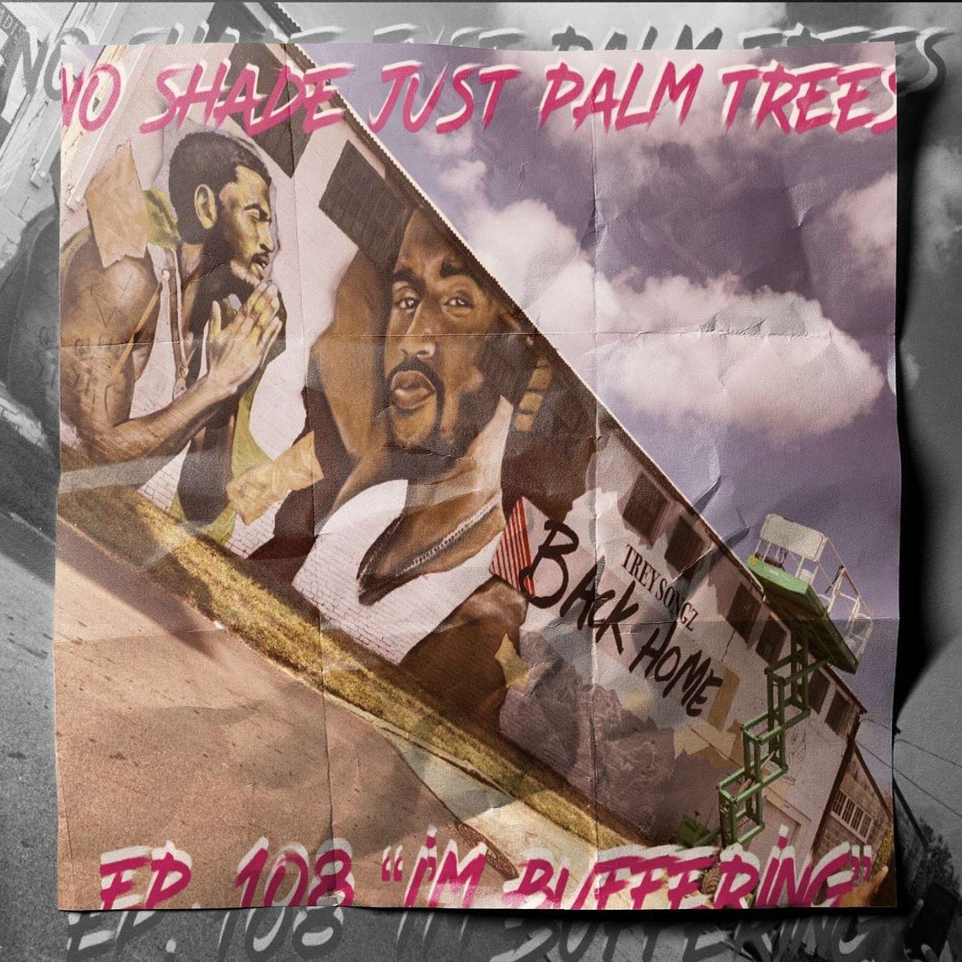 No Shade Just Palm Trees