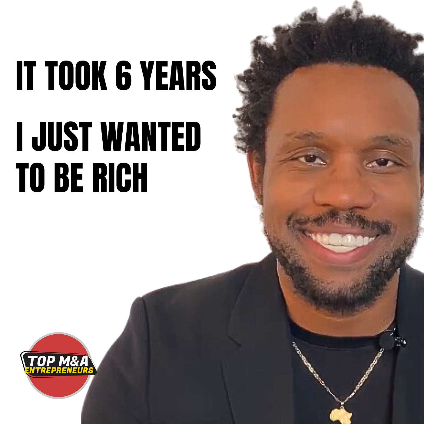 It took 6 years but...I just wanted to be rich