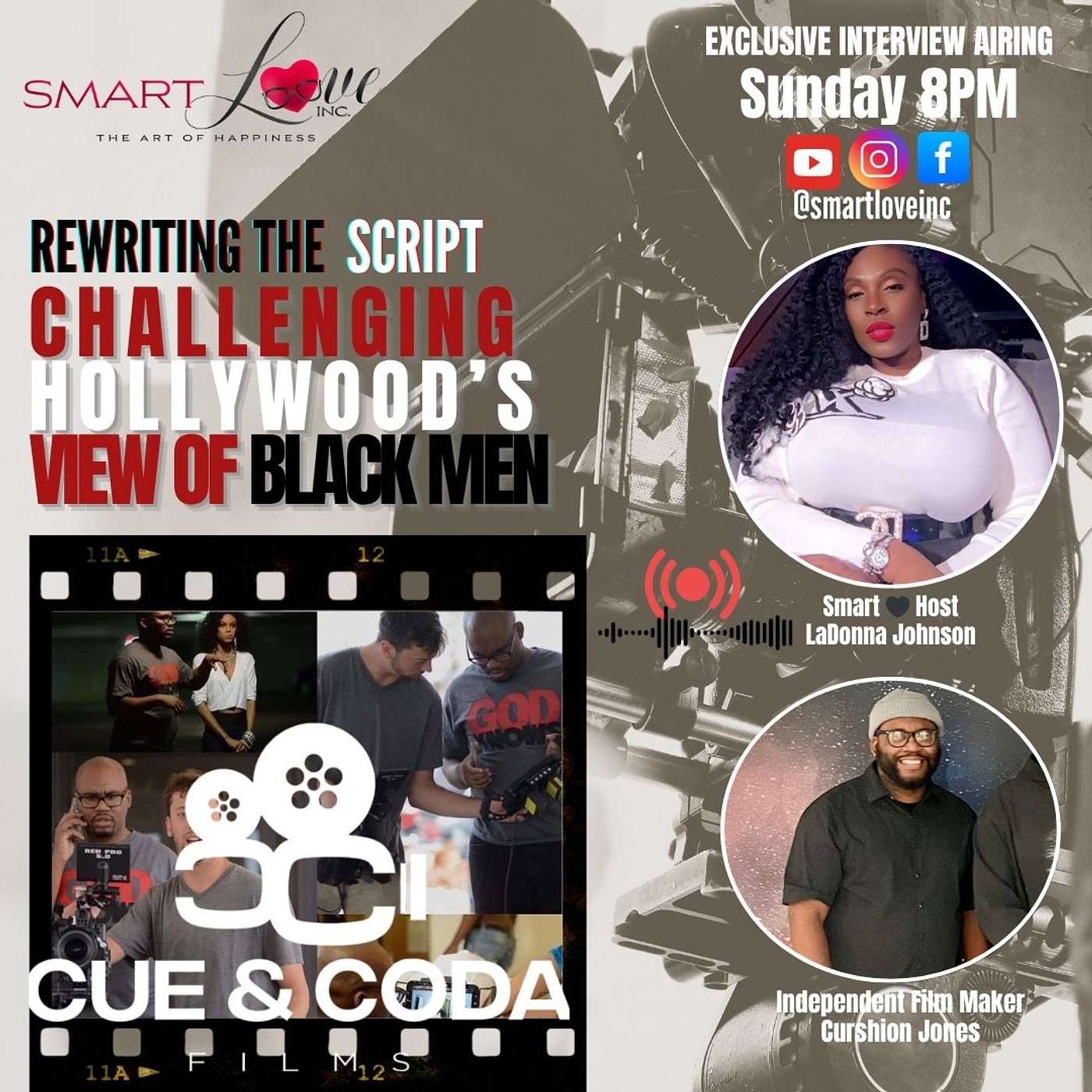 Rewriting the Script: Challenging Hollywood’s View of Black Men with Filmmaker Curshion Jones