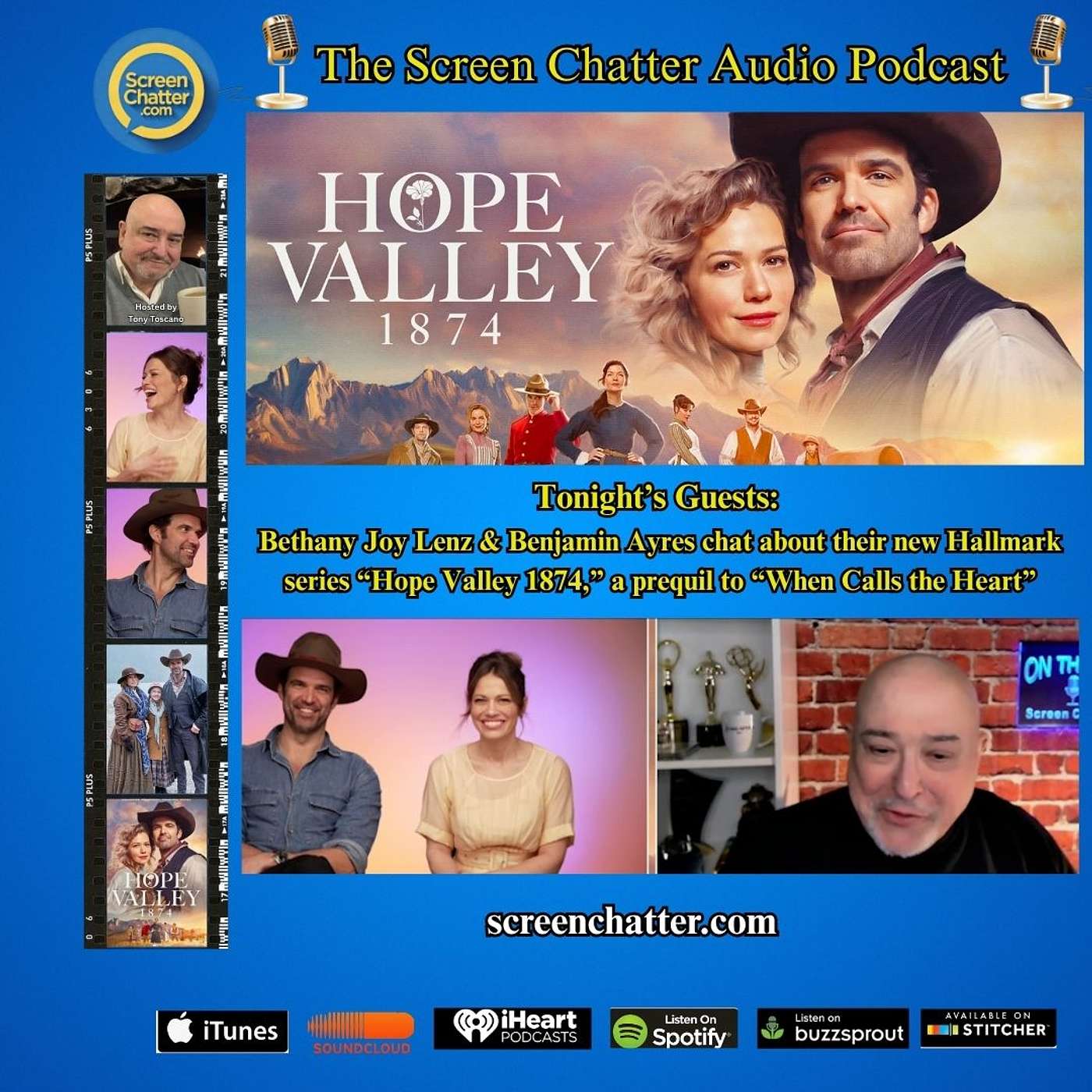 Bethany Joy Lenz and Benjamin Ayres - Hope Valley 1874