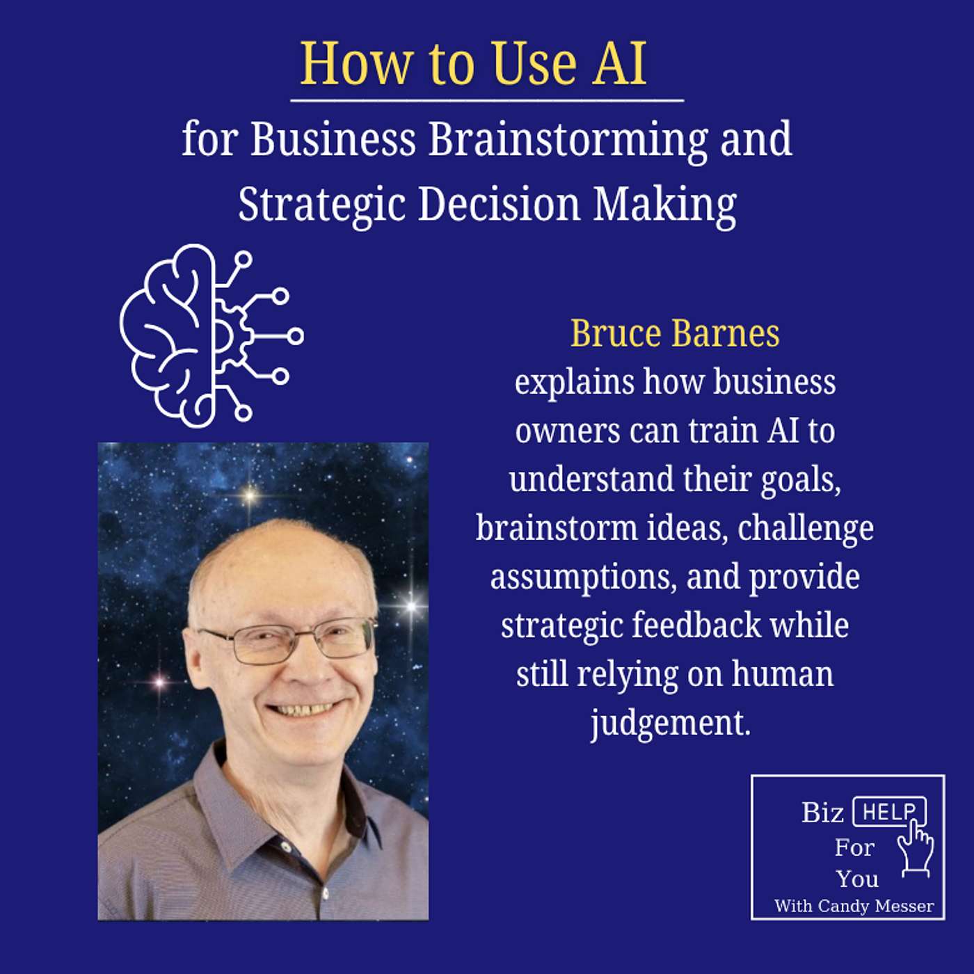 How to Use AI for Business Brainstorming and Strategic Decision Making episode artwork