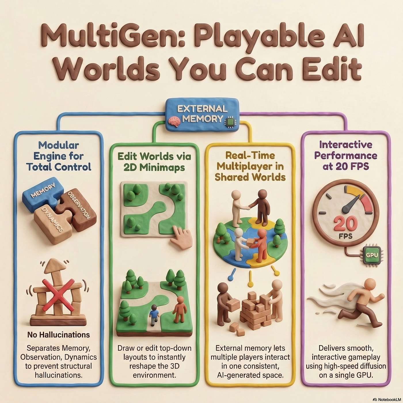 MultiGen: External Memory, Stable AI Worlds, and the Future of Shared Virtual Spaces