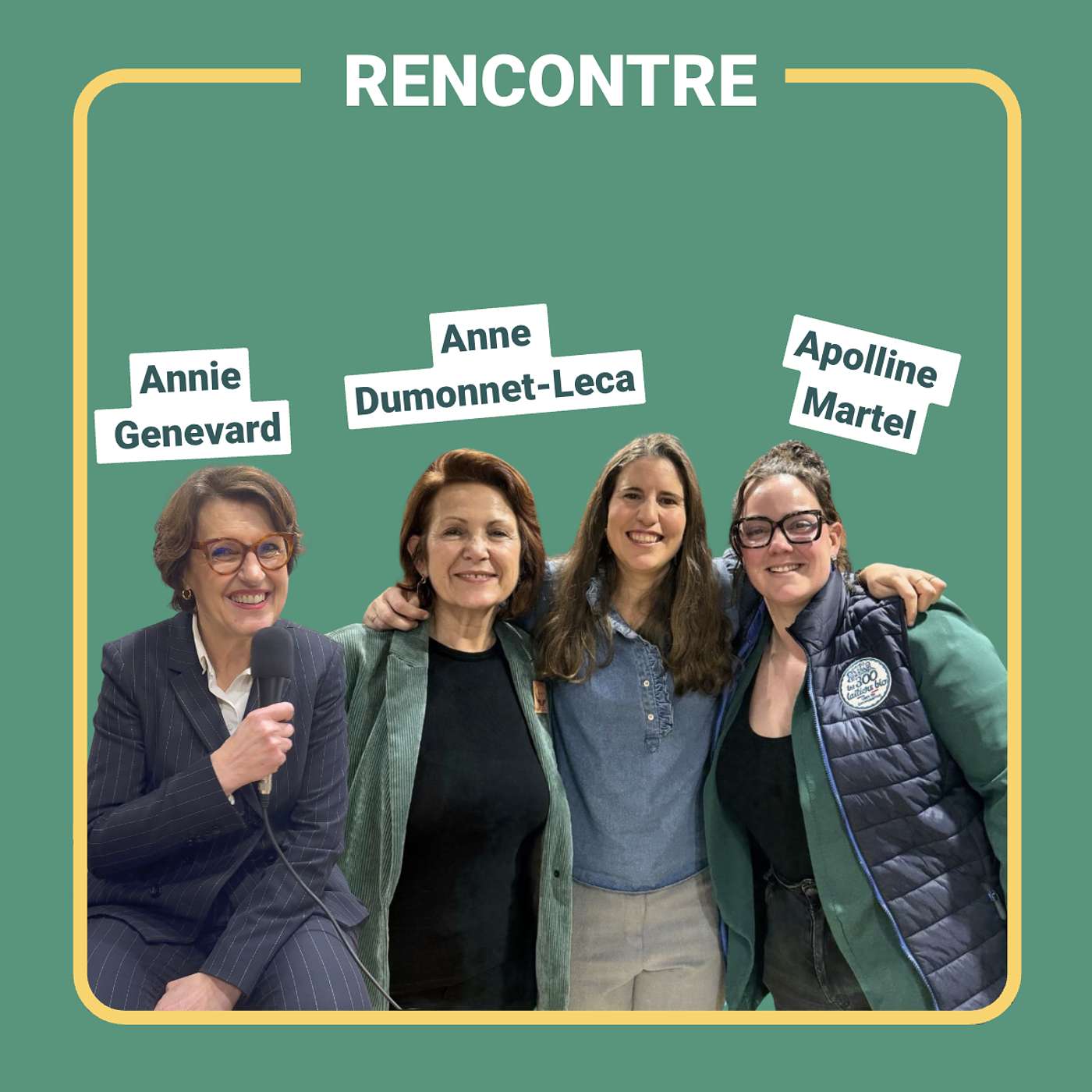 [Rencontre] - Annie Genevard, Anne Dumonnet-Leca, Apolline Martel - Les femmes en Agriculture