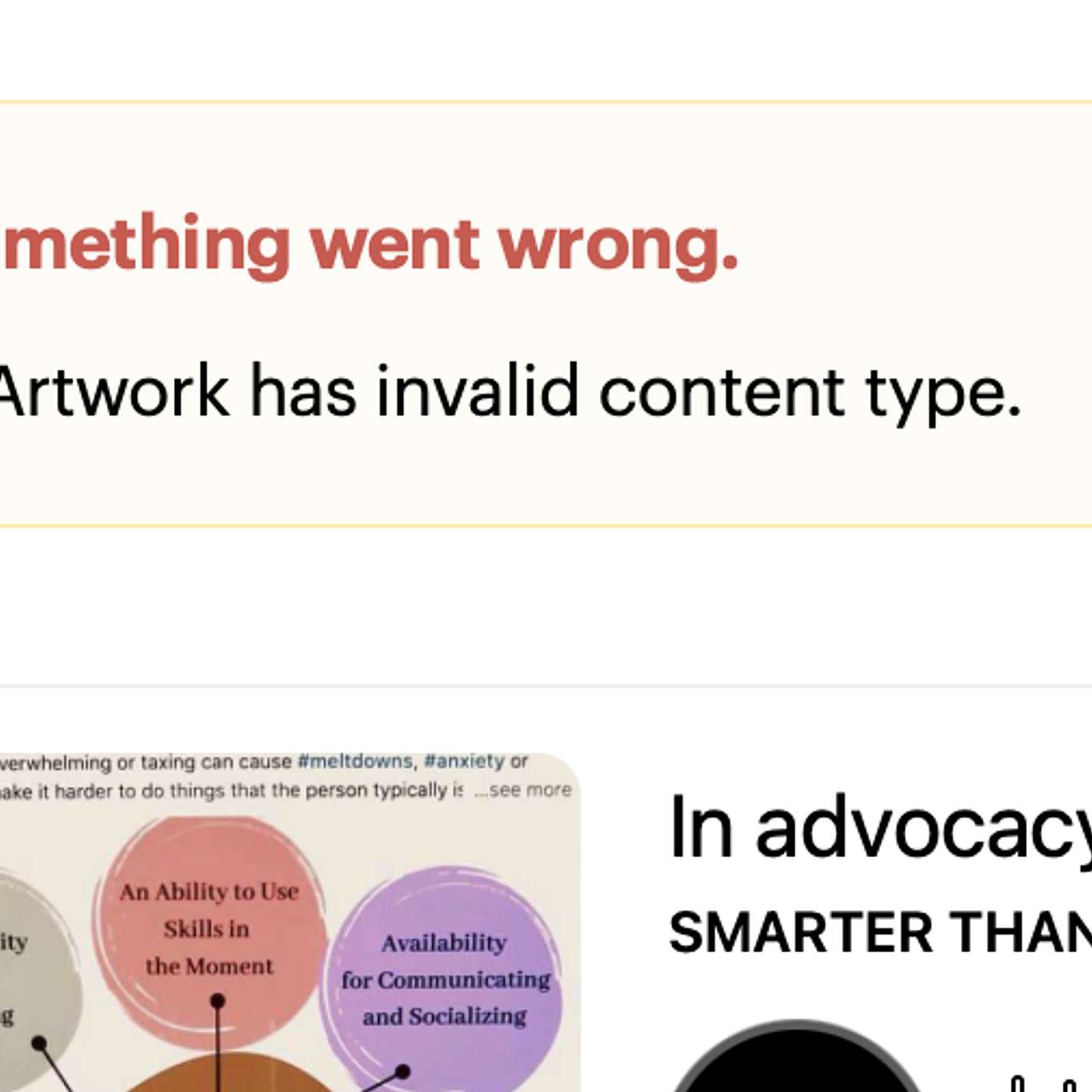 In advocacy, this happens A LOT.