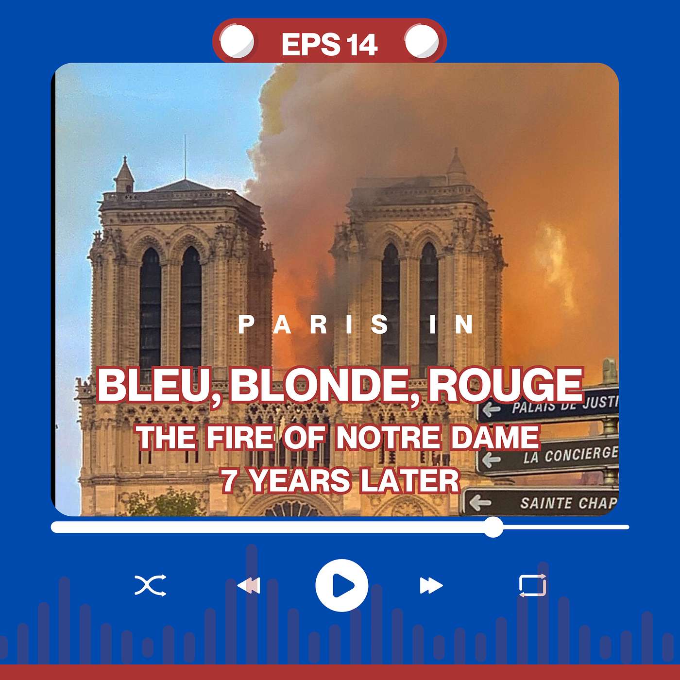 Episode 14 - The Fire of Notre Dame, What We Know 7 Years Later episode artwork