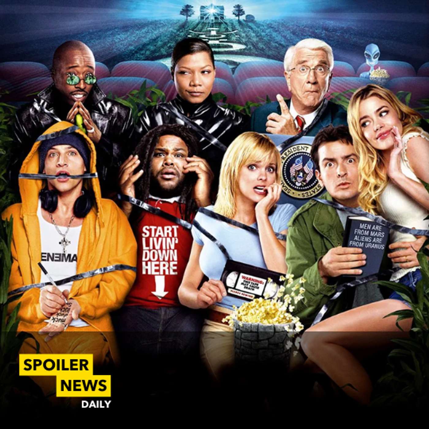 ¡Protagonistas de Scary Movie 6! ¡Imágenes de Fallout T2!