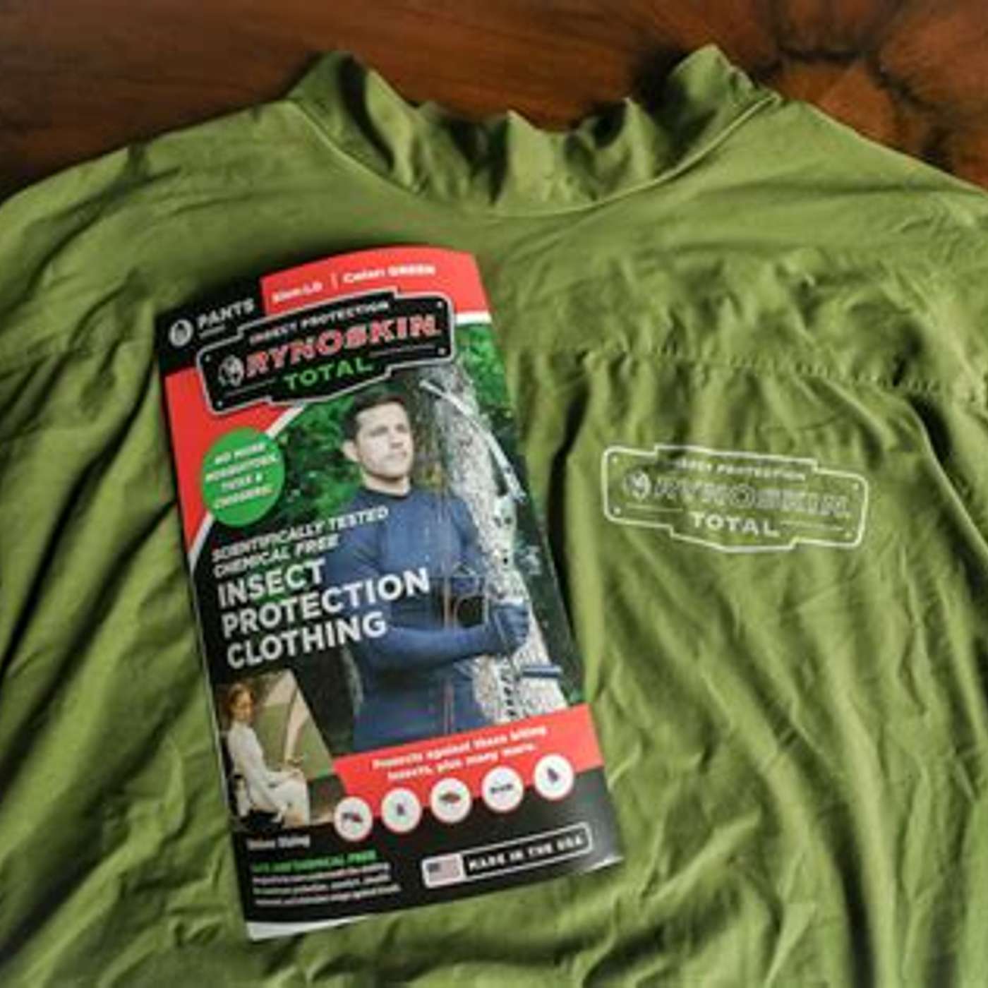 Clothes that are bug repellent without pesticides or other chemicals & Gators are good for the environment episode artwork
