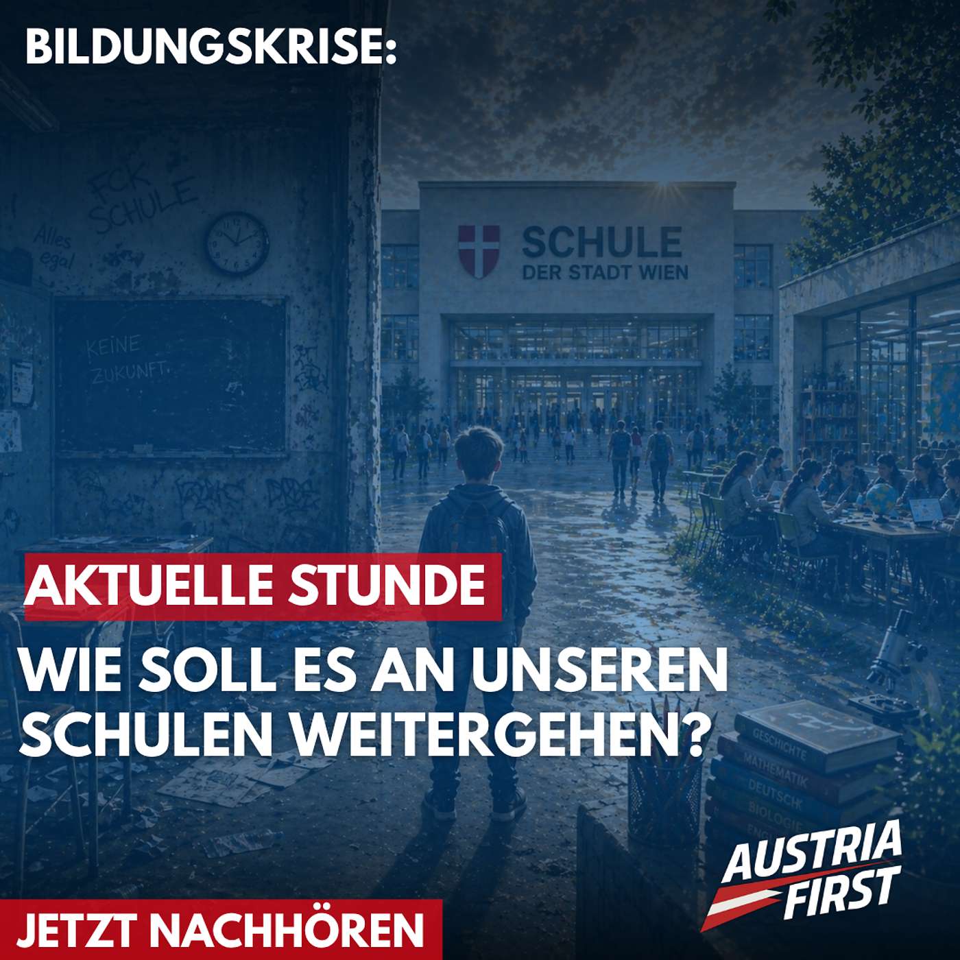 Bildungskrise: Wie soll es an unseren Schulen weitergehen? - Aktuelle Stunde episode artwork