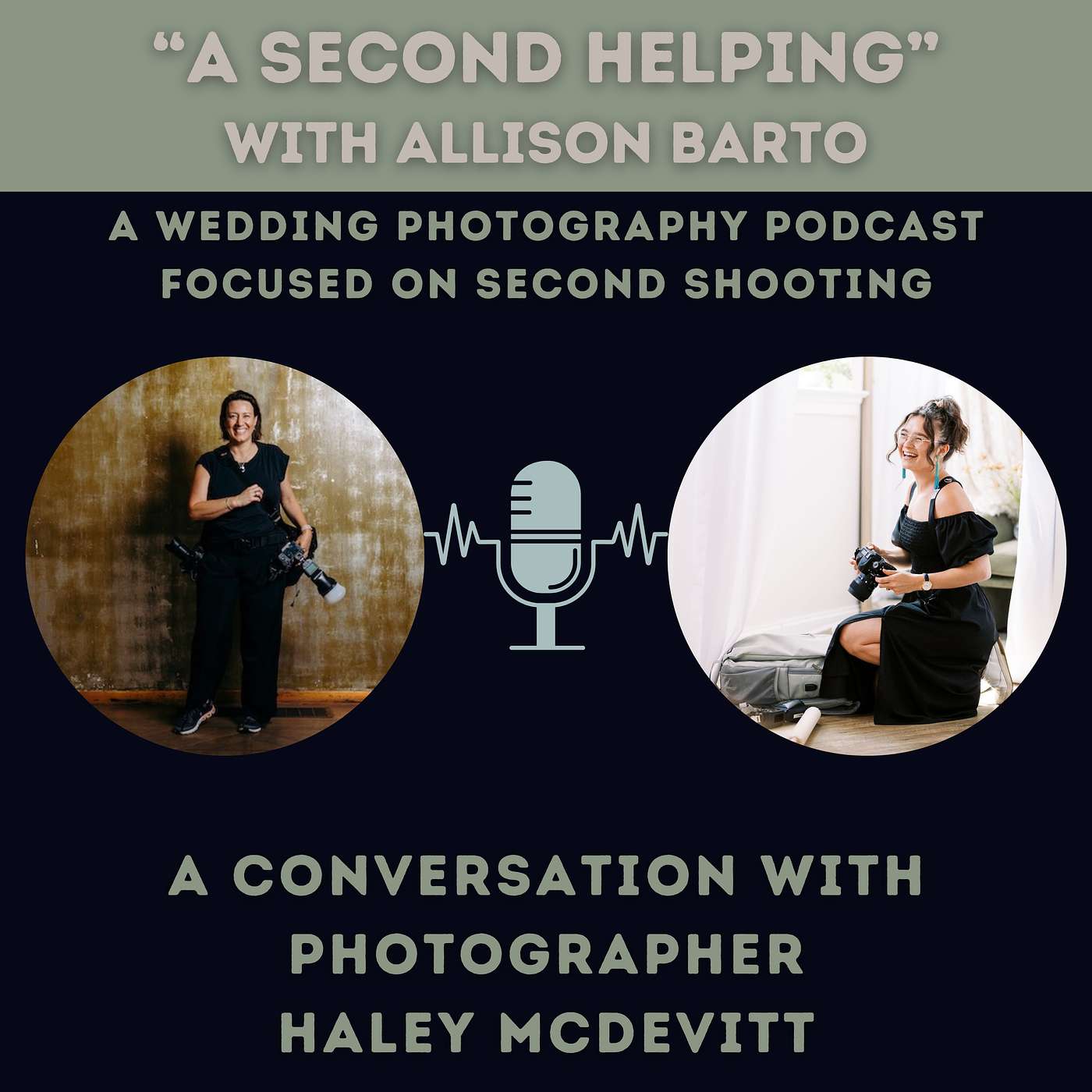 A Second Helping... with Allison Barto, A Wedding Photography Podcast Focused on Second Shooting
