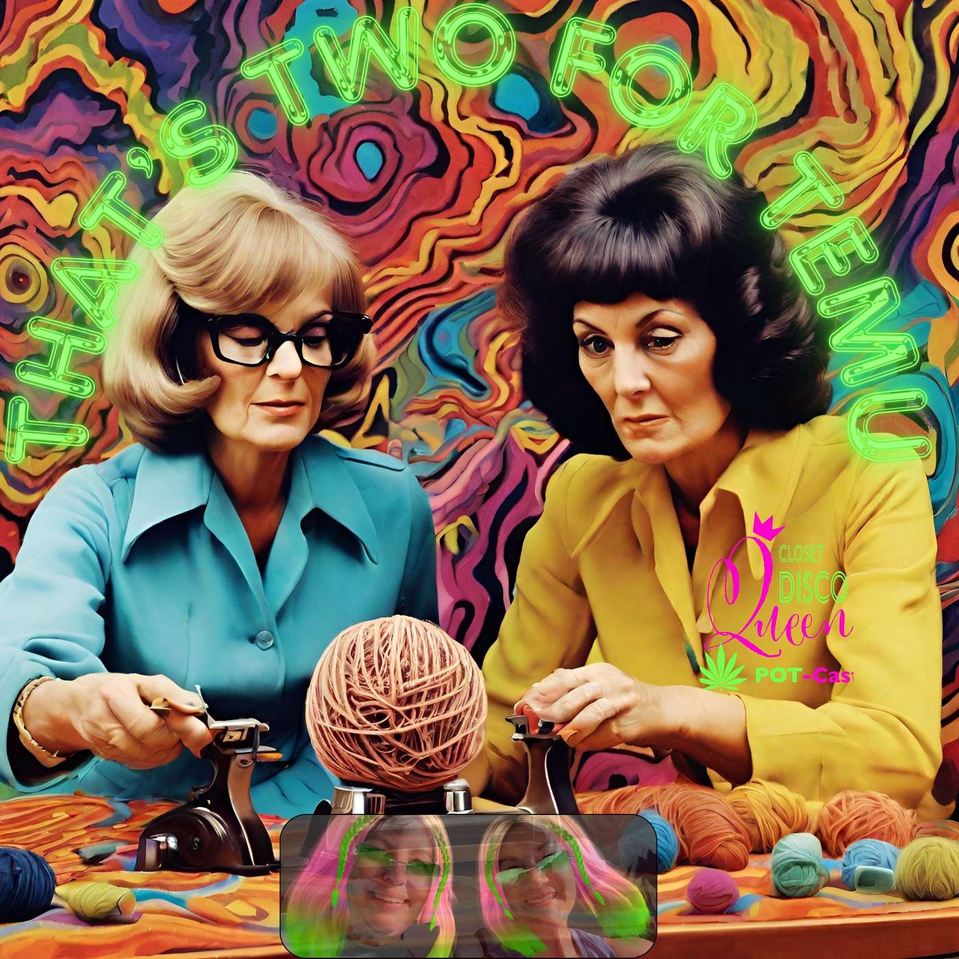Midlife Cannabis, Confidence & Real Talk for Women | That's Two For Temu episode artwork