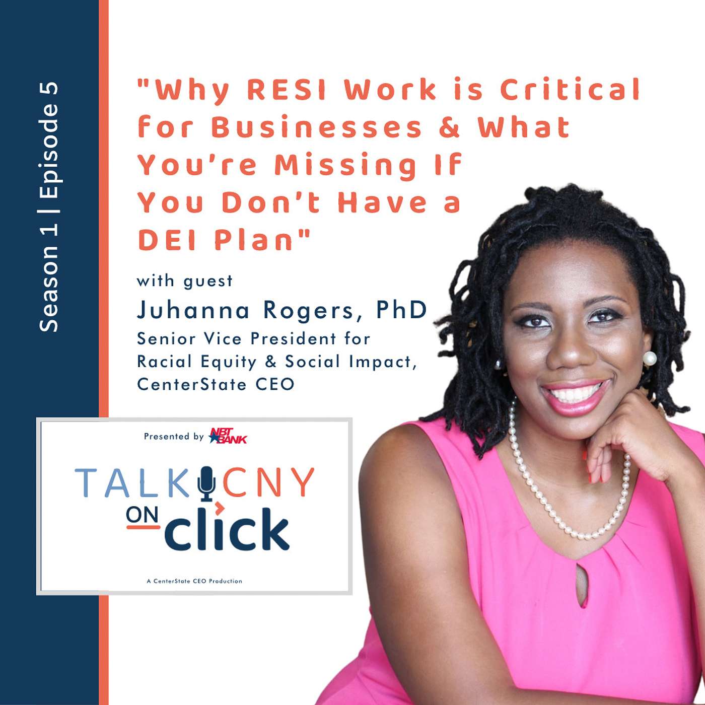Talk CNY: Season 1, Episode 5 - Dr. Juhanna Rogers