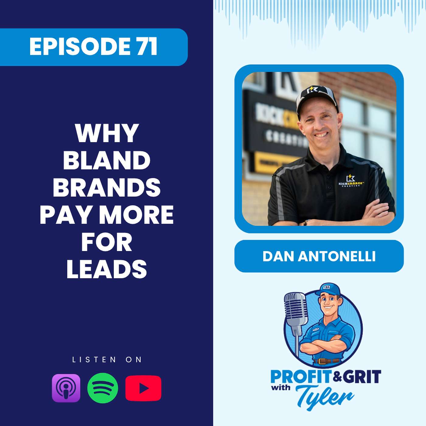 Why Bland Brands Pay More For Leads - Dan Antonelli episode artwork