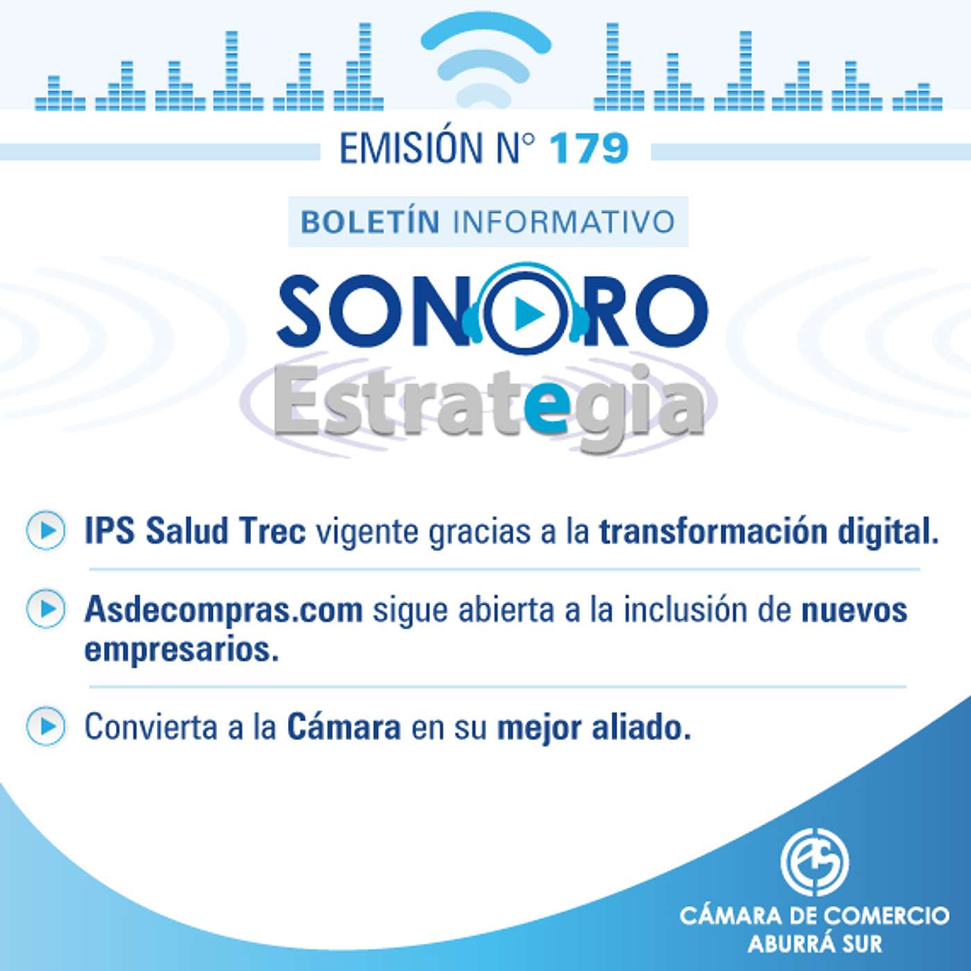 Boletín Sonoro Estrategia N°179 - Agosto 14 de 2020 episode artwork