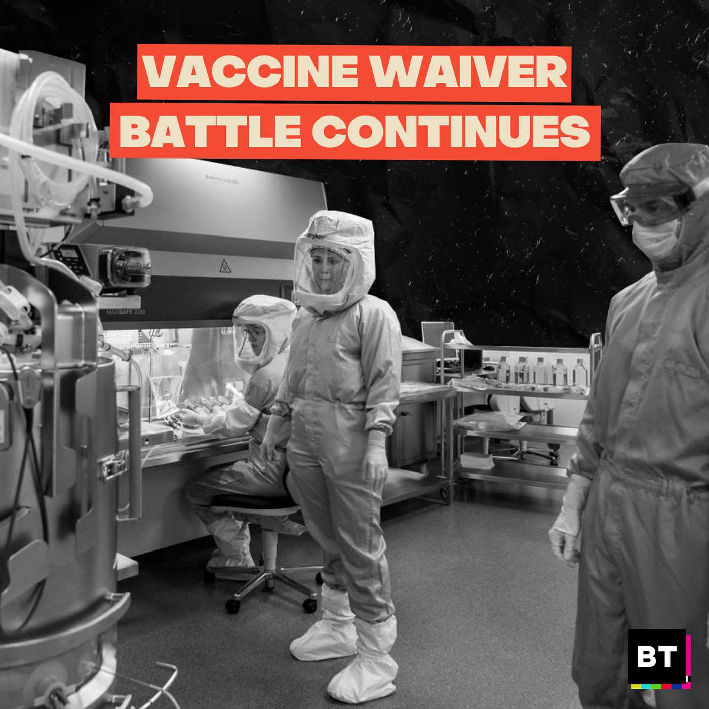 Vaccine Waiver Battle Continues episode artwork
