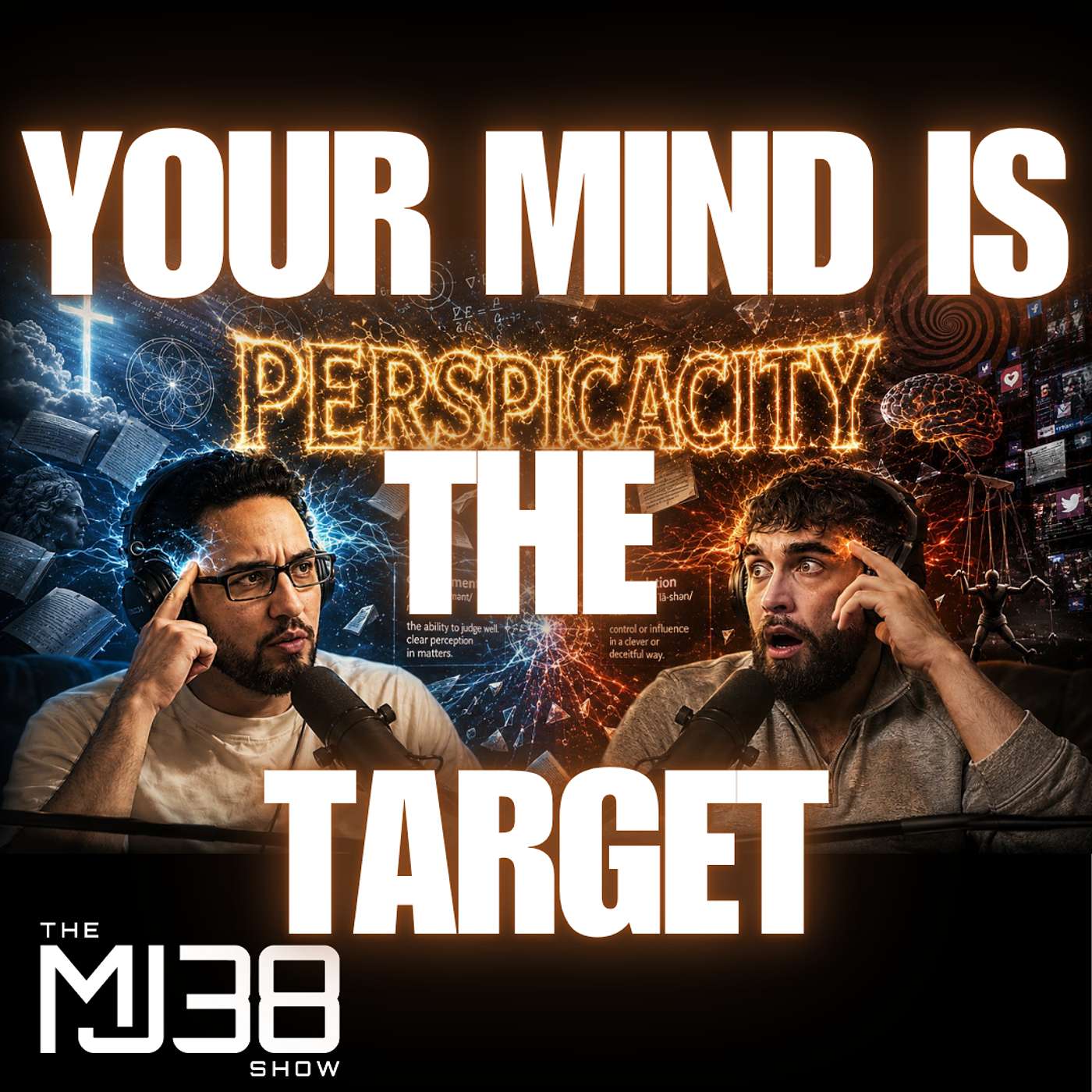 The World Is Trying to HACK YOUR MIND | Our New Favorite Word | The MJ38 Show #131 episode artwork