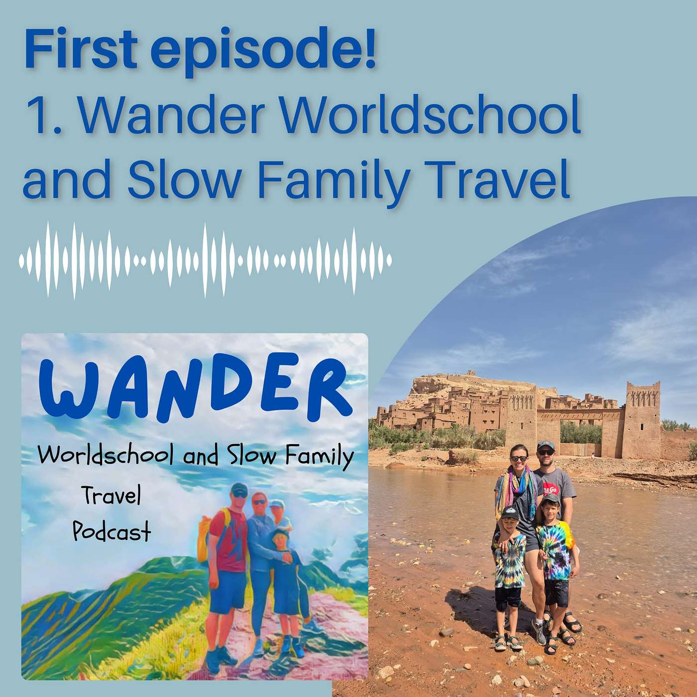 Wander Worldschool and Slow Family Travel Podcast