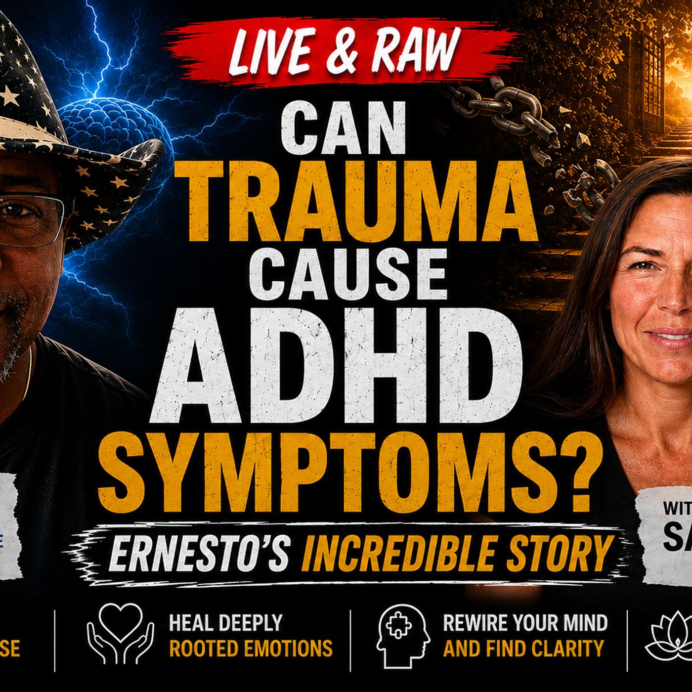 Can Trauma Cause ADHD Symptoms? Ernesto's Incredible Story | Anxiety Wise Podcast episode artwork