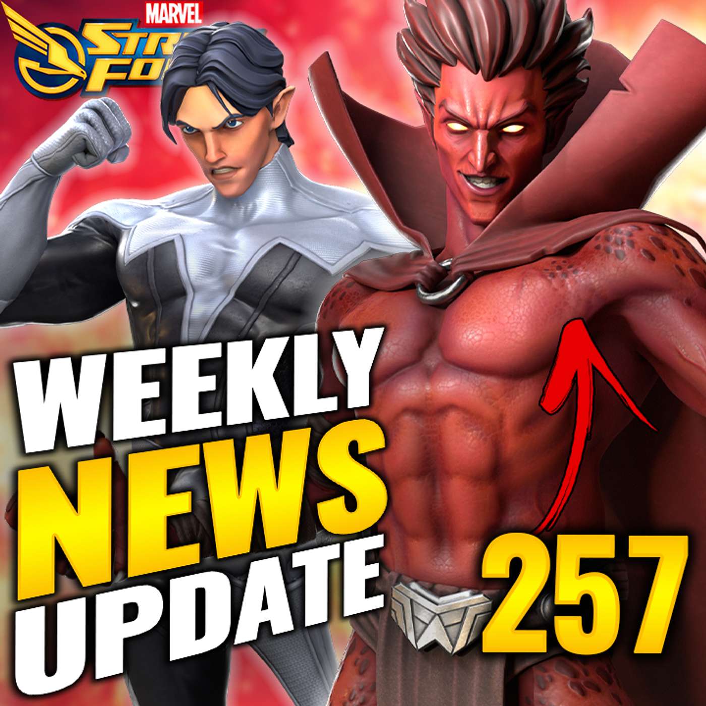 Episode 257: MEPHISTO NERF! War Defense Out of Control, Old Man Logan Issues | Marvel Strike Force | MSF