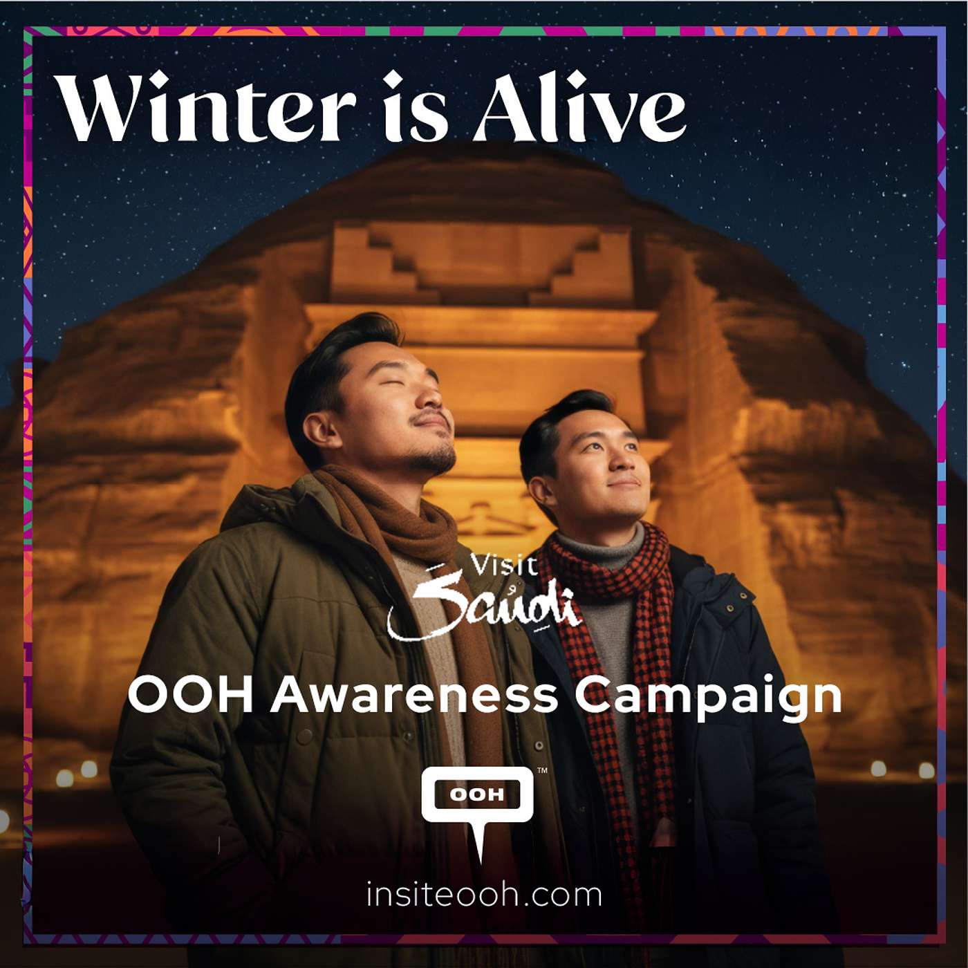 Winter Is Alive — And Saudi Is Showing Exactly What the Season Looks Like on Dubai's DOOH
