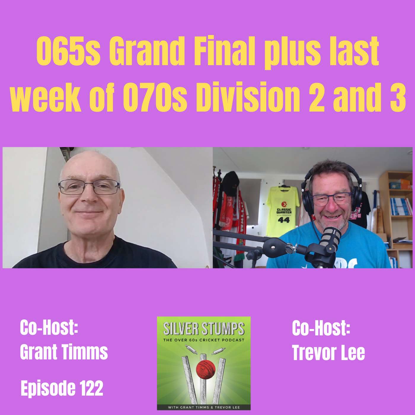 O65s Grand Final plus last week of O70s Division 2 and 3 episode artwork