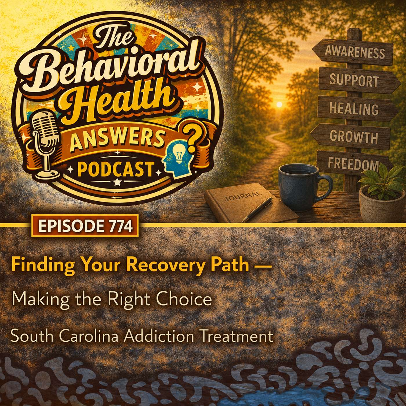 Episode 774: Finding Your Recovery Path - Making the Right Choice | South Carolina Addiction Treatment episode artwork