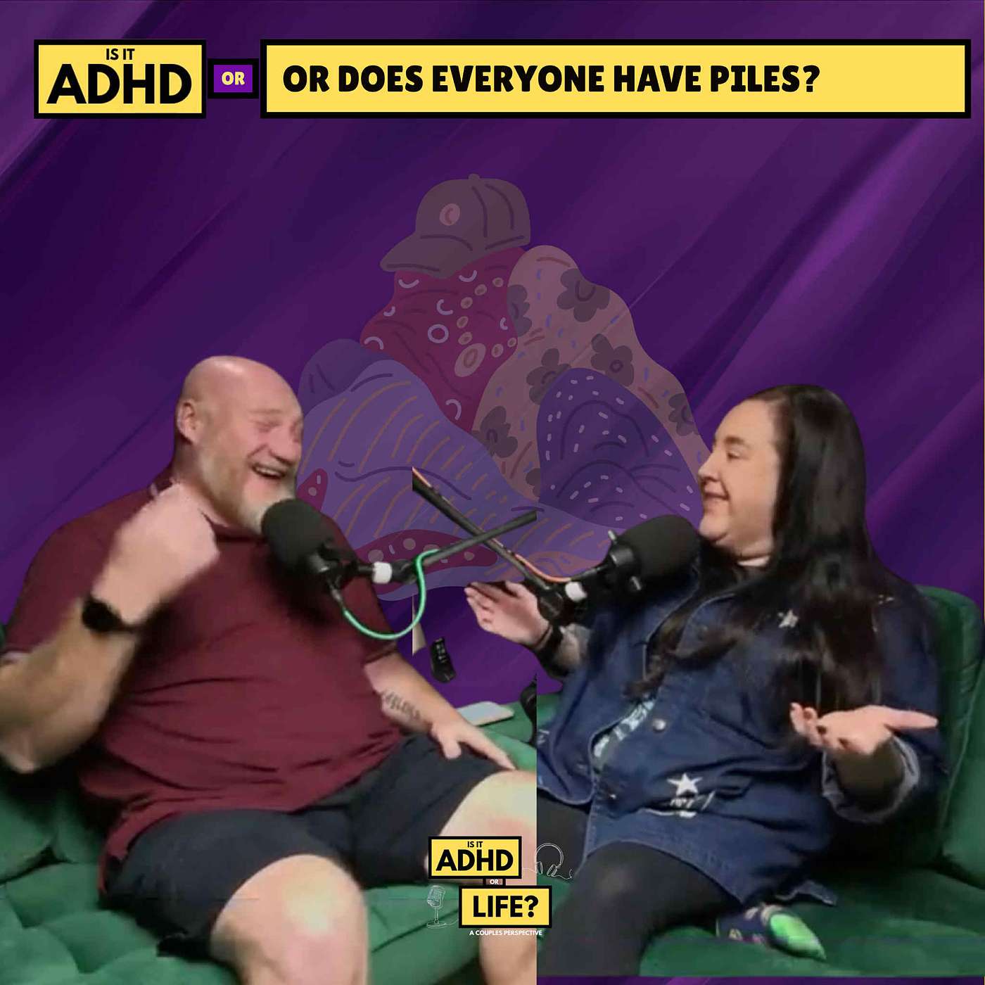 Is it ADHD or does everyone have piles? Is it ADHD or does everyone have piles?