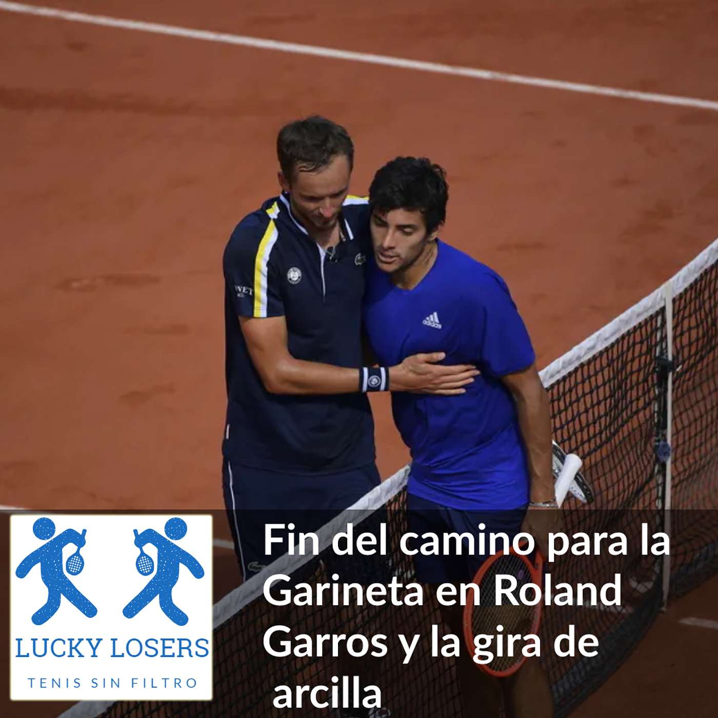 7/jun/2021 Fin del camino para la Garineta en Roland Garros y la gira de arcilla