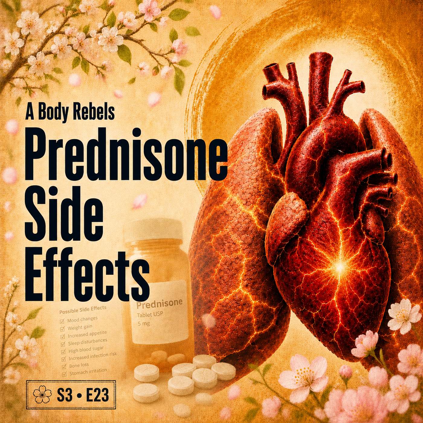 MiniCast: The Hidden Side Effects of Prednisone No One Warns You About episode artwork