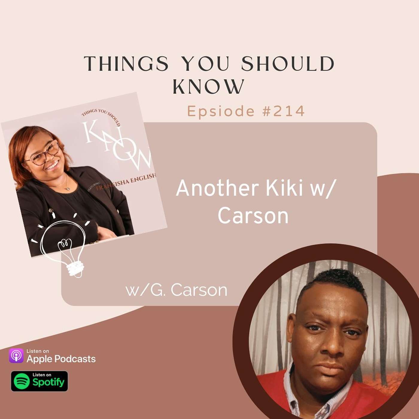 Another Kiki w/ Carson Another Kiki w/ Carson