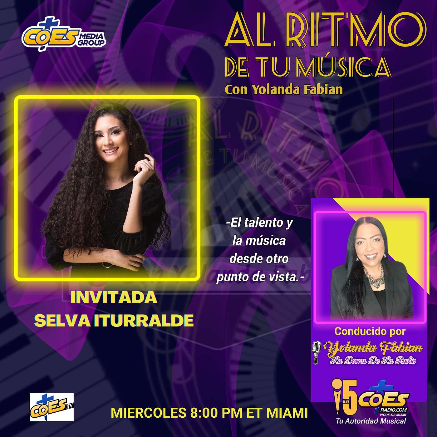 Selva Iturralde en Al Ritmo de tu Música con Yolanda Fabian episode artwork