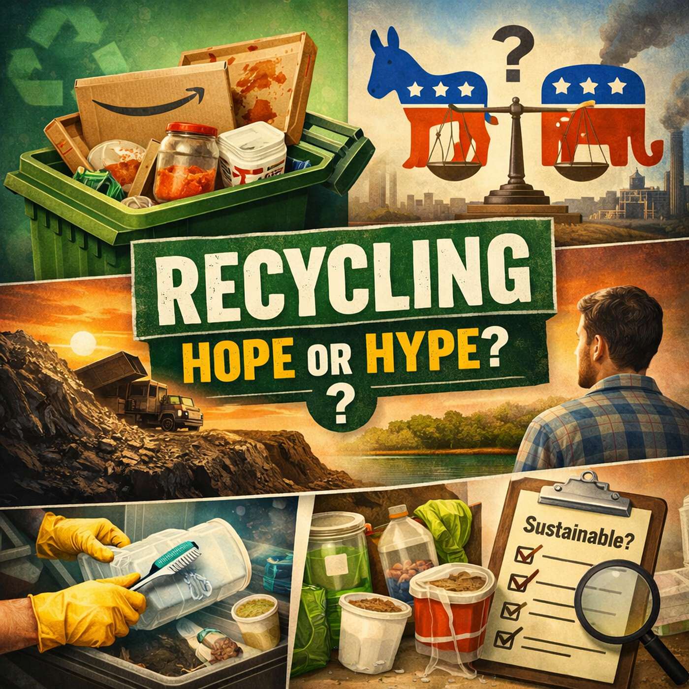 The Recycling Game: The Myth of The Blue Bins | The Politics of Recycling | Whadaya Gonna Do About It?