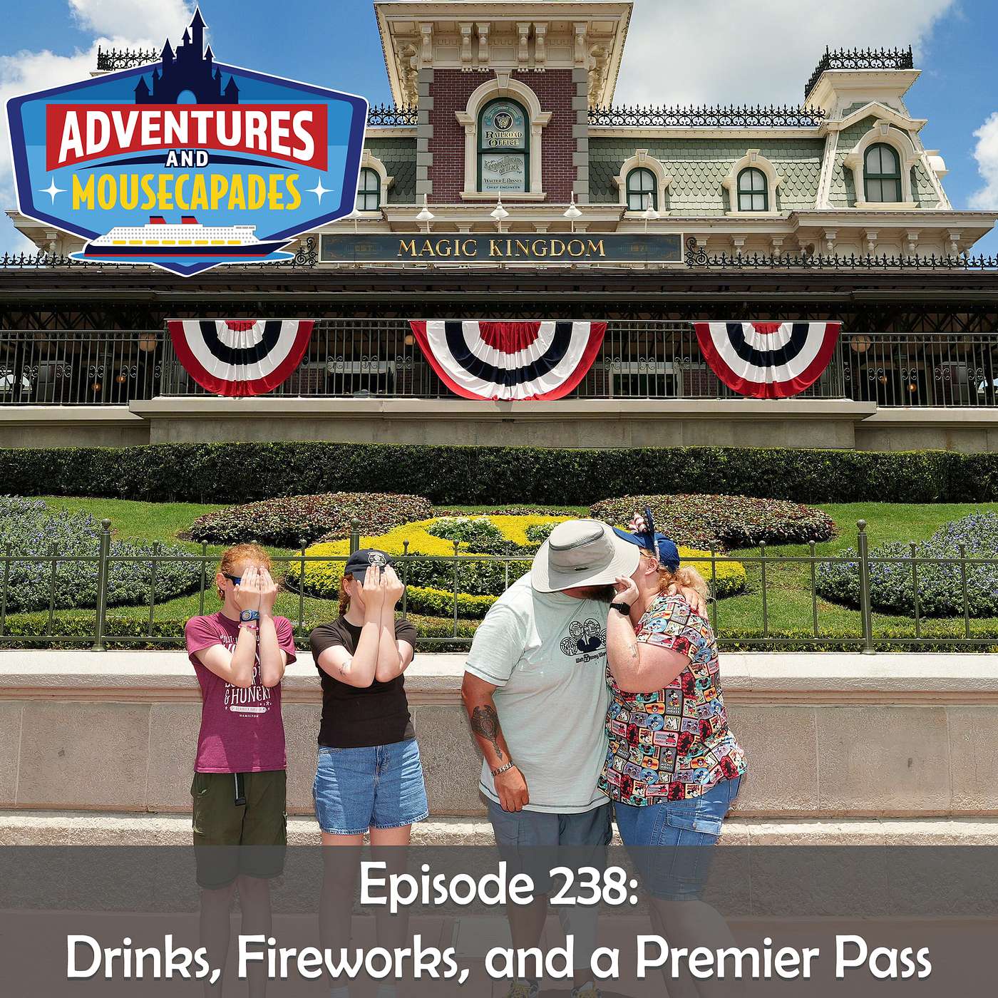 238. Drinks, Fireworks, and a Premier Pass episode artwork