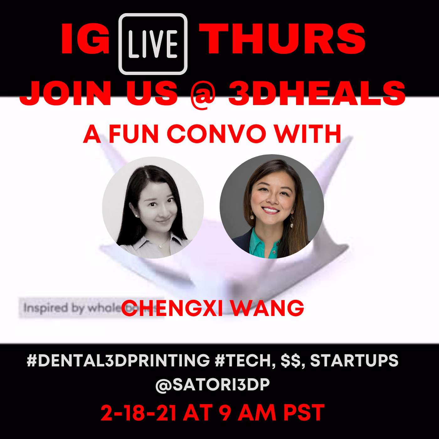 🔒 Episode #42 | IG Live with CEO of @Satori3DP ChengXi Wang: 3D printing in dentistry