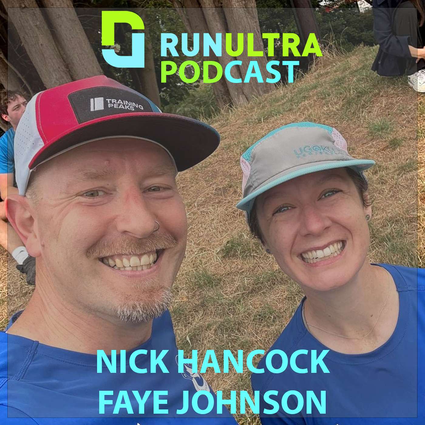 Nick Hancock and Faye Johnson