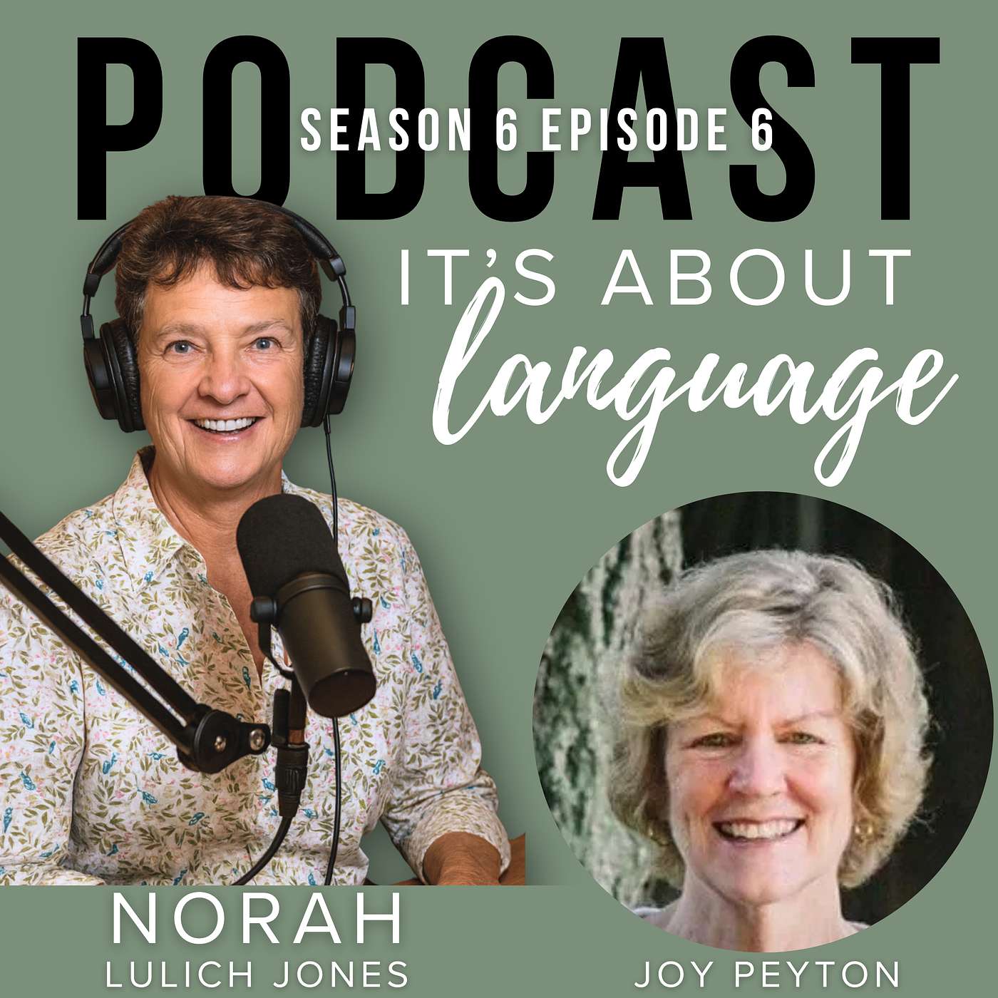 S6E7:  Onward Together: The Energy Behind Language Advocacy & Collaboration with Joy Peyton episode artwork
