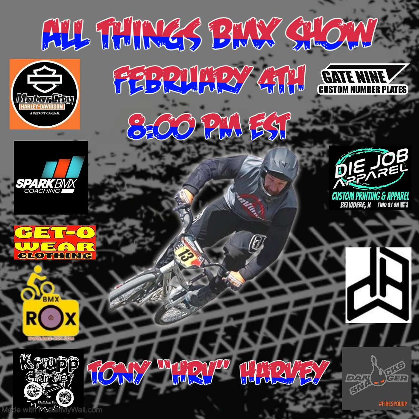All Things BMX Show With Tony “HRV” Harvey