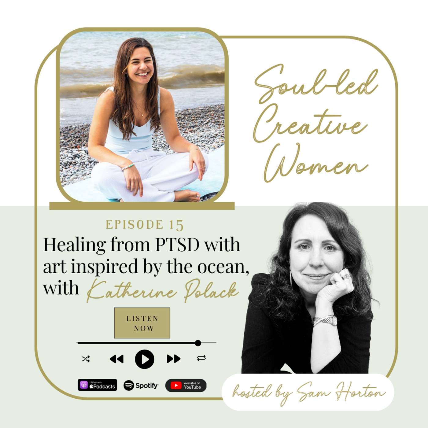 Healing from PTSD with art inspired by the ocean with Katherine Polack