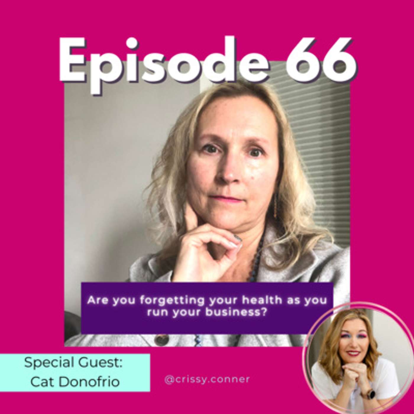 Are you taking care of your business more than your health? [80]