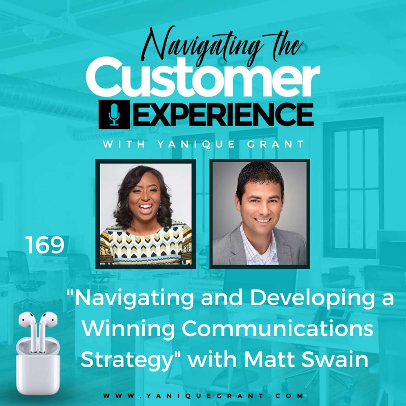 cover of episode 169: Navigating and Developing a Winning Communications Strategy with Matt Swain