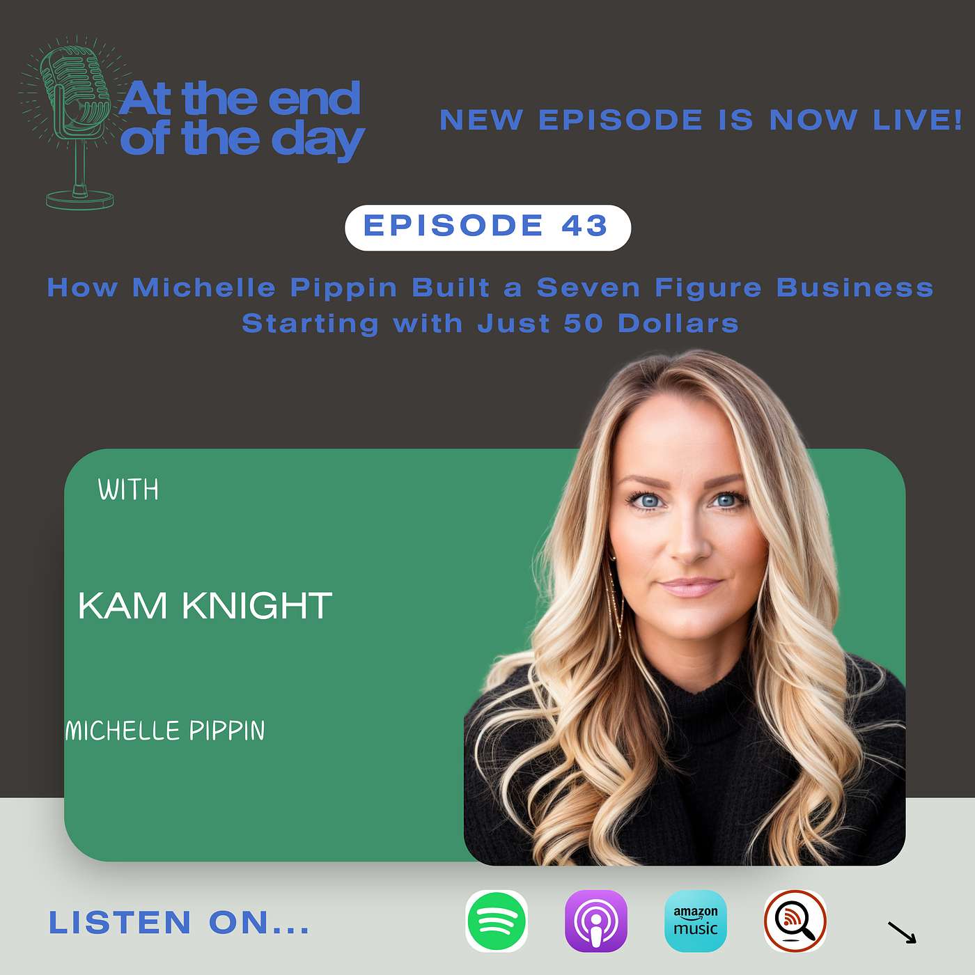 How Michelle Pippin Built a Seven Figure Business Starting with Just 50 Dollars