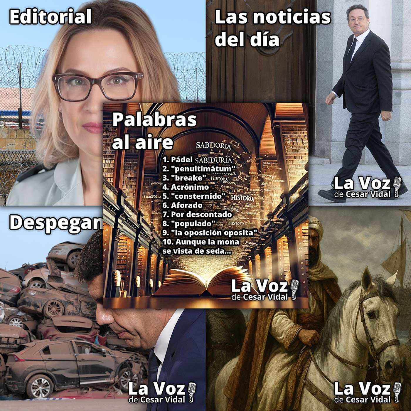 Programa Completo de La Voz de César Vidal - 03/11/25